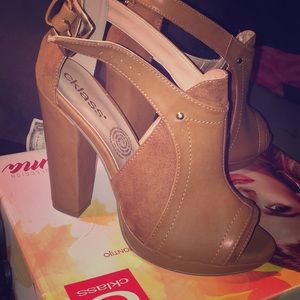 Brand Cklass high heels-never used